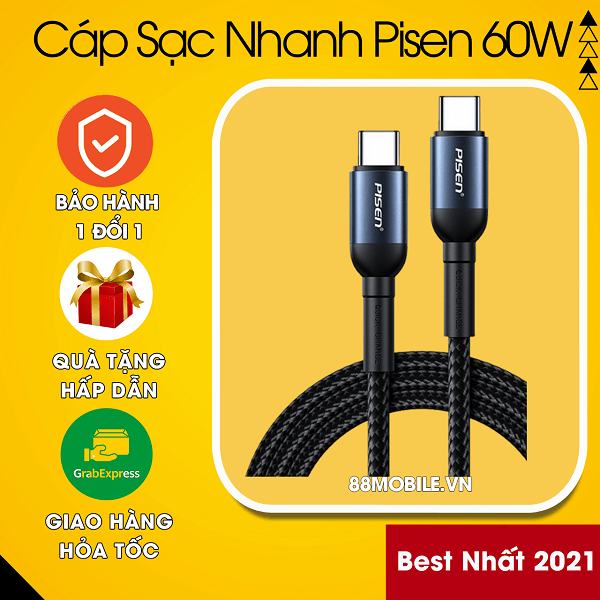 Cáp Sạc Nhanh Pisen