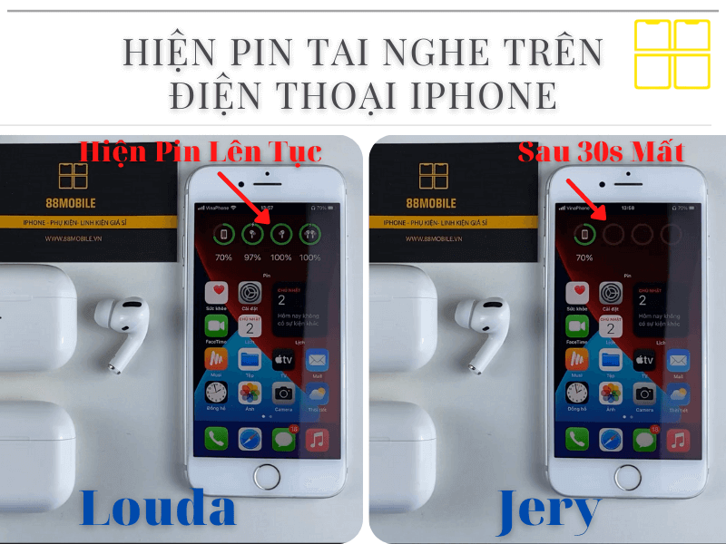 phân biệt chíp Louda và Jery
