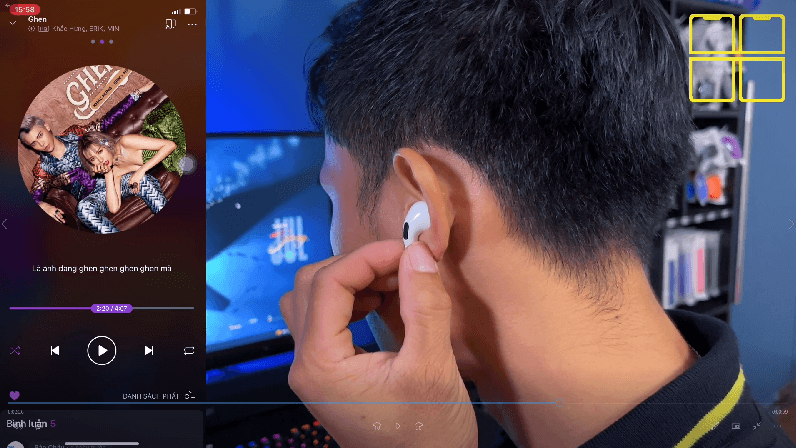 gõ đa điểm cảm ứng lực