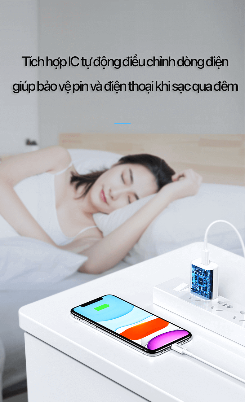 sạc nhanh 20w pisen