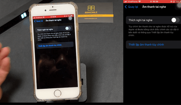 tai nghe airpod bị rè