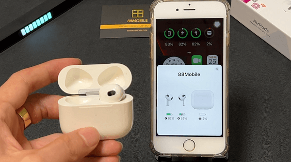 tai nghe airpod bị rè