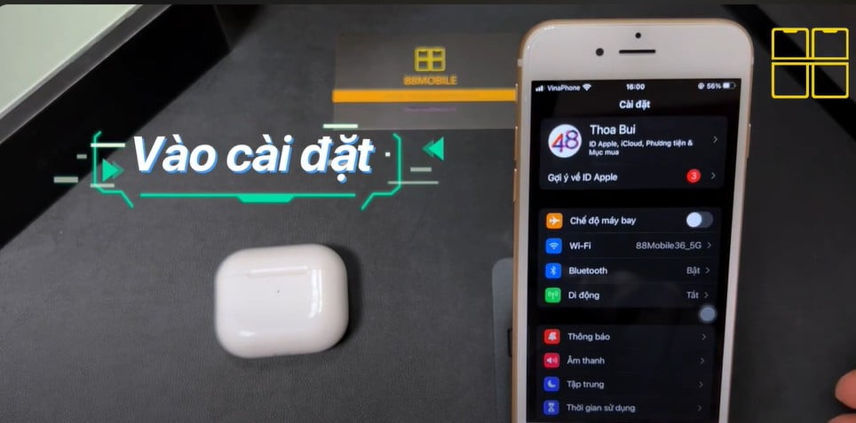 Hướng Dẫn Đặt Lại Tai Nghe Airpod