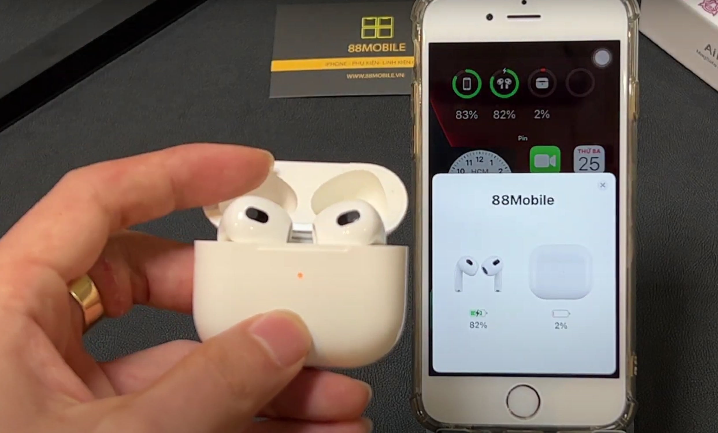 sửa lỗi tai nghe AirPod bị rè