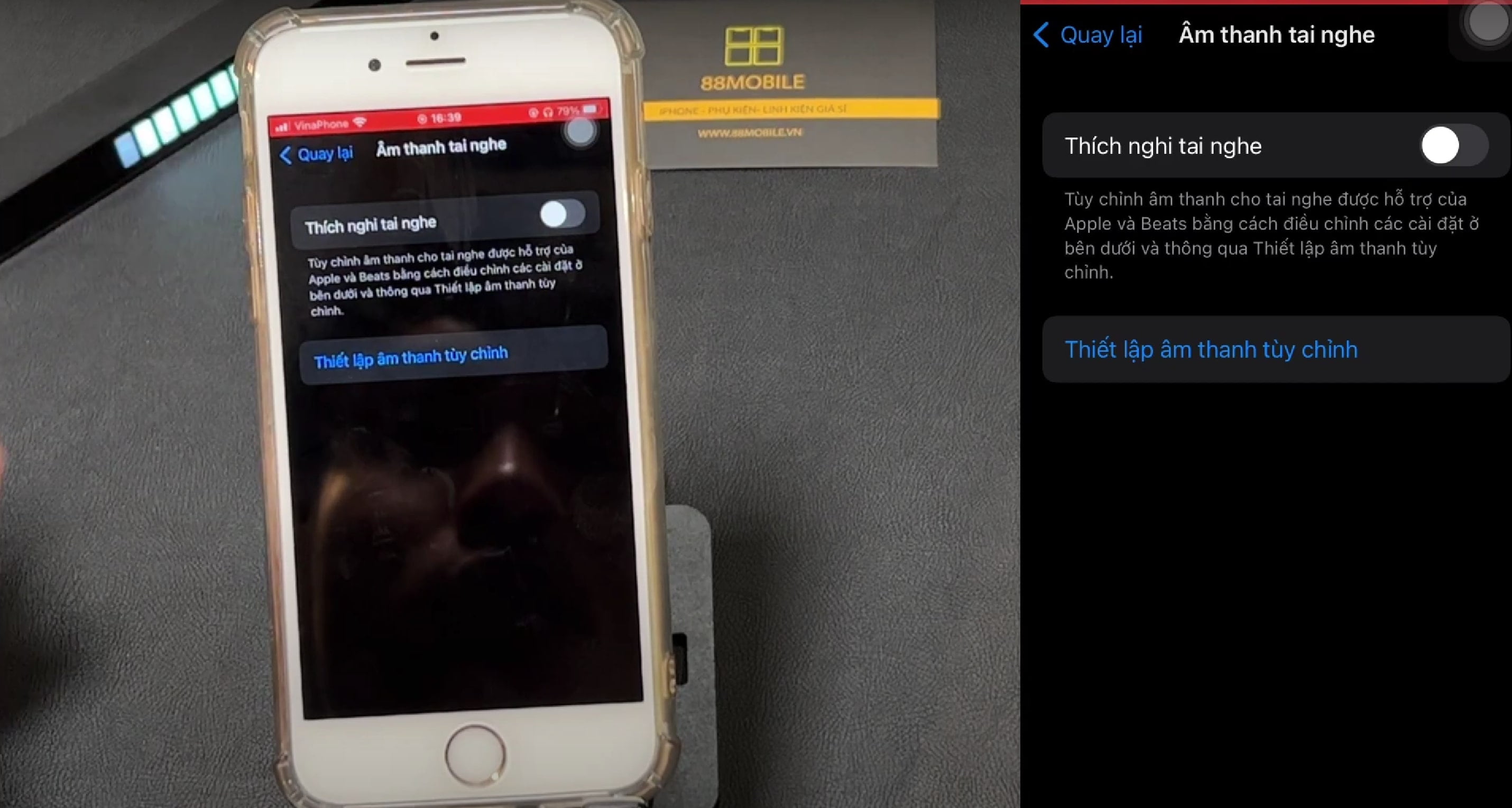 sửa lỗi tai nghe AirPod bị rè